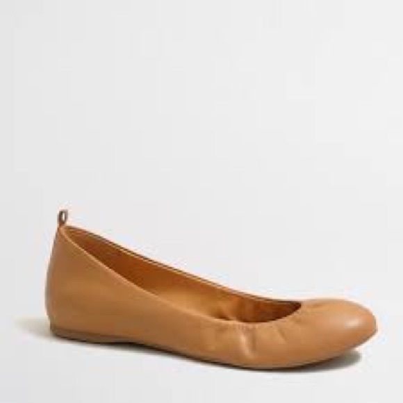 J. Crew Factory Shoes - {J. Crew Factory}Anya Leather Ballet Flats 8.5